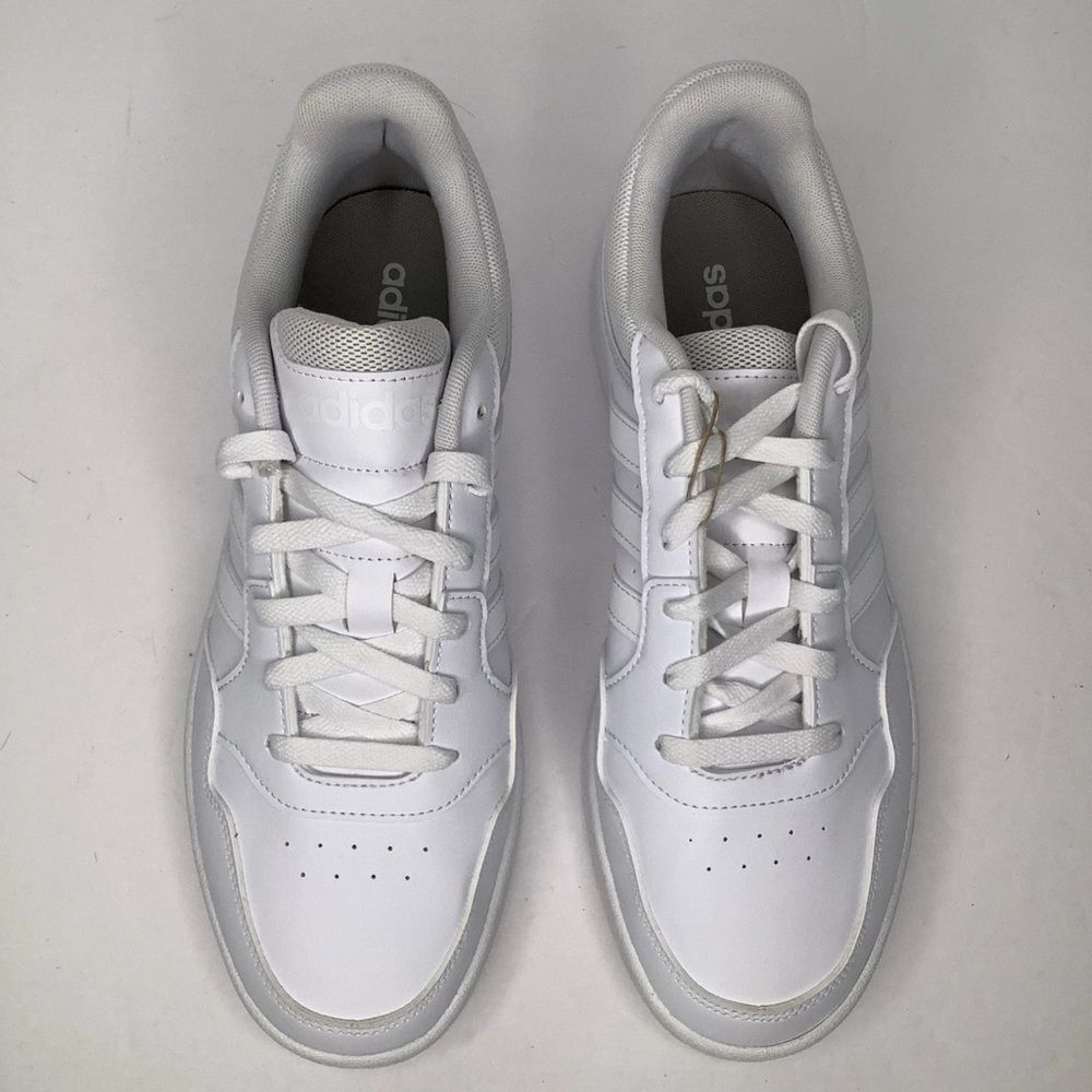 Adidas Hoops 3.0 Low Classic Vintage White Basketball Women Sneaker Shoes Sz 9.5 - Picture 3 of 9